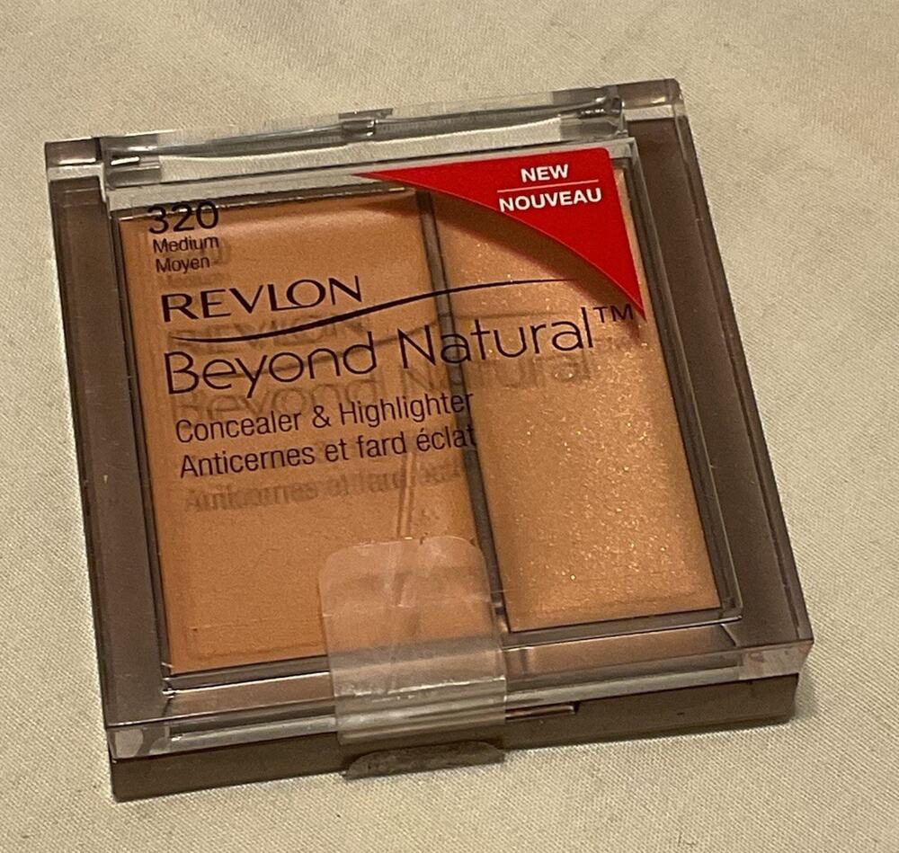Revlon Beyond Natural Concealer & Highlighter 320 Medium New